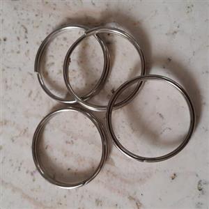 حلقه دولای جاکلیدی قطر 2.5سانتی متر بسته 1000عددی