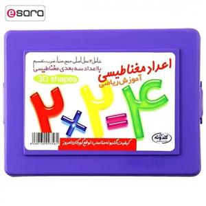 بازی آموزشی گلدونه مدل اعداد مغناطیسی