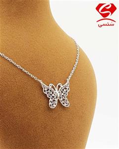 گردنبند مدل پروانه