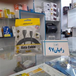 کابل شارژ آیفون awei 115l فست شارژ