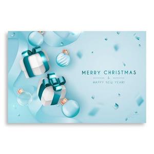 تابلو شاسی طرح کریسمس سال نو میلادی مدلNV0117