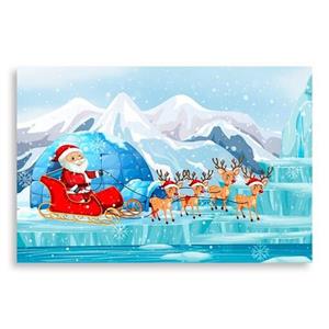 تابلو شاسی طرح کریسمس سال نو میلادی مدلNV0115