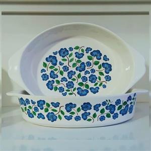 دیس مرغ خوری گل آبی