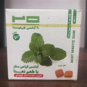 آدامس گیاهی سقز  نعنا  - دارای سیب سلامت