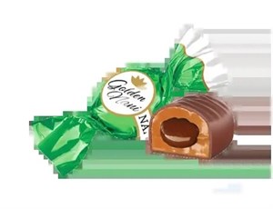 شکلات تافی گلدن نانی با مغز فندق پاکت 500 گرمی