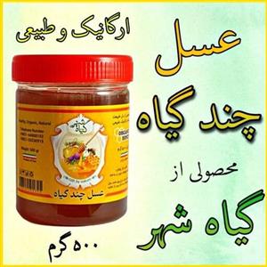 عسل طبیعی چند گیاه - محصول گیاه شهر - بسیار با کیفیت