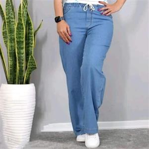 شلوار بگ زنانه جین کاغذی