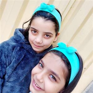تل مو  پارچه ای دخترانه  تل مو  کشی پاپیونی برجسته