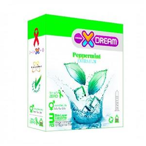 کاندوم ایکس دریم مدل خنک کننده Xdream Peppermint بسته 3 عددی 