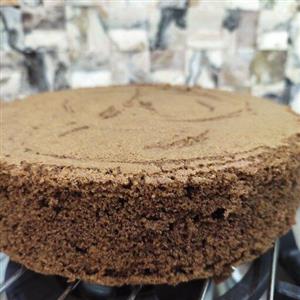 پودر کیک شیفون شکلاتی خانگی