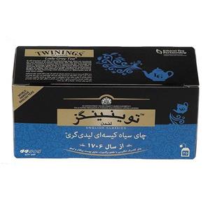 Twinings تی بگ لیدی گری 25 عددی