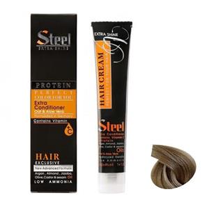 رنگ مو استیل شماره 8.33 حجم 100 میلی لیتر رنگ بلوند دودی زیتونی روشن قوی