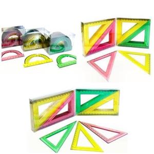 ست نقاله و گونیا های 45 و 60 درجه ژله ای