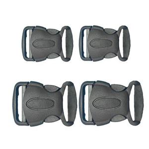 سگک کیف مدل Sa4 جنس پلاستیک بسته 4 عددی (2 سایز)