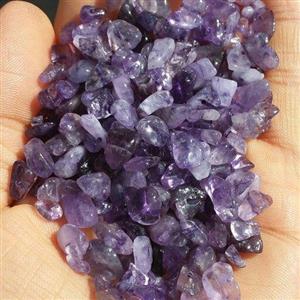 سنگ یا مهره دفرمه آمیتیس ریز سوراخ دار صد در صد طبیعی