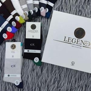 جوراب ساقدار مردانه پنبه  جفتی 43200 تومان  عمده  12تایی کد1016