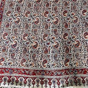 سفره ورومیزی قلمکاری سنتی سایز 2×1متر. 