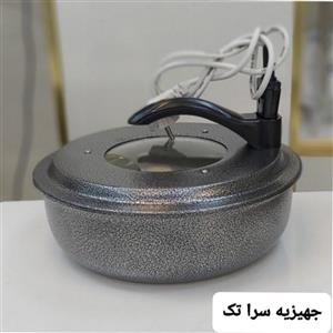کیک پز برقی مارک هادی رنگ نقره ای دارای 