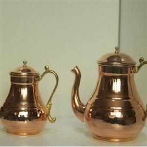 کتری و قوری مسی ترک برند اصلی نظریان