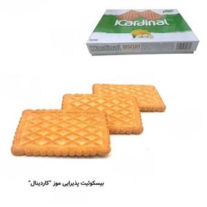بیسکوئیت پذیرای موز ( کاردینال) 2 جعبه 2.5 کیلوگرمی