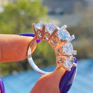 انگشتر جواهری شیک