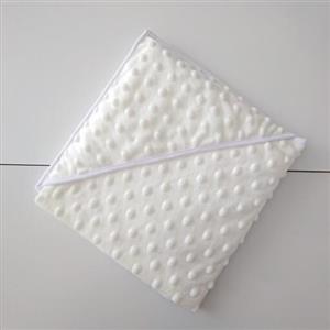 پتو کلاه دار حبابی 70 در 70 نوزادی در 3 رنگ شیک و زیبا