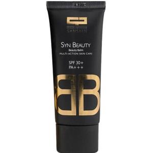 بی بی کرم ساین اسکین کاور فوق العاده مخملی سین اسکین BB اس پی اف 30 مدل Syn Beauty 