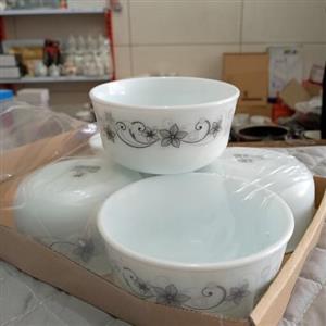 کاسه ترشی خوری آرکوپال مارک پارس -آکروپال ارکوپال- پیاله- آجیل خوری - ماست خوری کوچک- پارس اوپال- گل النا -گل مشکی -