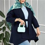 مانتو زنانه و دخترانه کوتاه مازراتی کمربنددار (ارسال رایگان و پیشتاز)