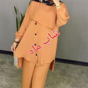 شومیز وشلوار کرپ الیزا بهاره و تابستانه