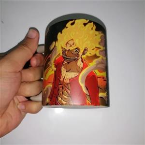 ماگ حرارتی انیمه وان پیس one piece ( لوفی  . انیمیشن . فیلم )