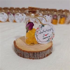 گیفت عروسی مدل نباتی شیشه نبات