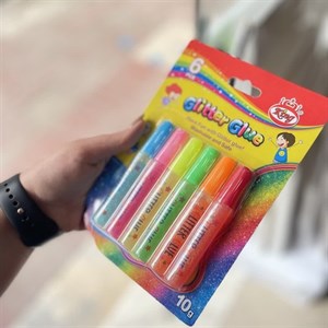 چسب اکلیلی 6 رنگ کینگ