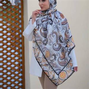 روسری نخی بهاره قواره 140 کد 007