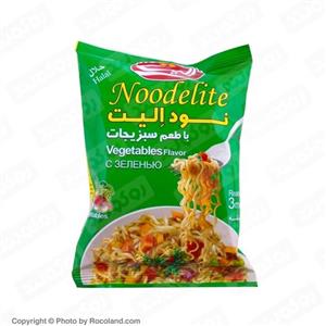 نودالیت با طعم سبزیجات الیت 75 گرمی Elite Vegetable Flavor Noodelite 75 gr