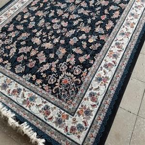 فرش 700 شانه ورژن  گیلدا 6 متری هشت رنگ خامه بافان تراکم 2100 نخ هیدست شده بدون پرزدهی و ضد حساسیت(پس کرایه)