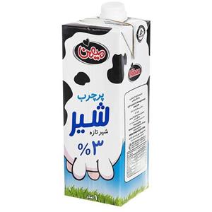 شیر  پاکتی پر چرب