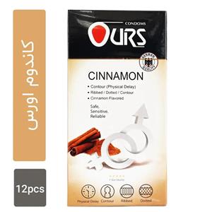 کاندوم اورز  مدل  Cinnamon بسته  12  عددی