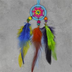 دریم کچر گردنبند آویز دیواری آویز ماشین دکوری اتاق دکوری خانه دکور ماشین هفت چاکرا  دور کننده ی چشم بد گوشواره تزئین