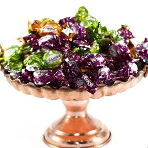 پشمک شکلاتی حاج عبدالله تازه و خوشمزه در  ( پنج طعم)500گرمی