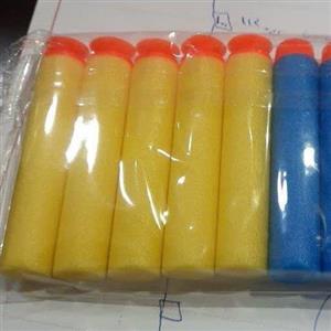 10 عدد تیر اسفنجی  برای تفنگ اسباب بازی