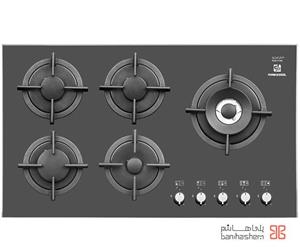 اجاق گاز شیشه ای 5شعله پرنیان مدل PB5402