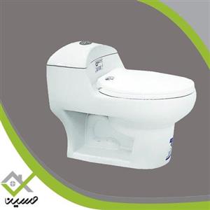 توالت فرنگی عظیمی مدل مارکیز سفید(هزینه ارسال پس کرایه است)