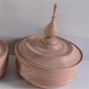 شکلات خوری چوب راش گرجستان کاسه تراشی شده بسیار مقاوم و شیک و جالب 