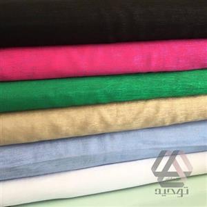پارچه کتان کریستال شاین دار عرض 1.5 متر جنس عالی