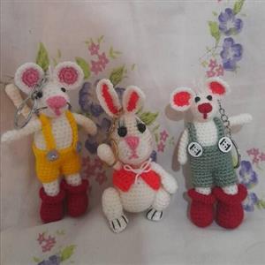 عروسک بافتنی  موش