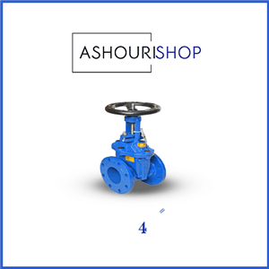 شیر فلکه کشویی زبانه لاستیکی چدنی PN16 سایز 4 اینچ وگ ایران (بی همتا)