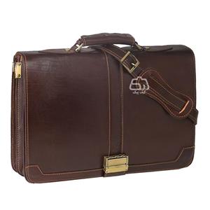 کیف چرم اداری مردانه چرم تک مدل 2581H دست دوز