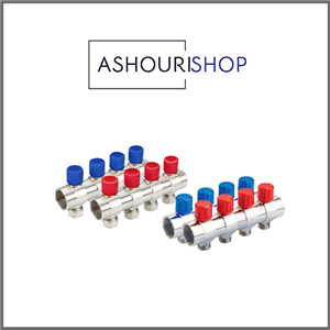 نیو کلکتور با شیر تنظیم (رزوه ای) (5b.)(1*1/2) برند نیوپایپ