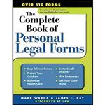 کتاب زبان اصلی The Complete Book of Personal Legal Forms 